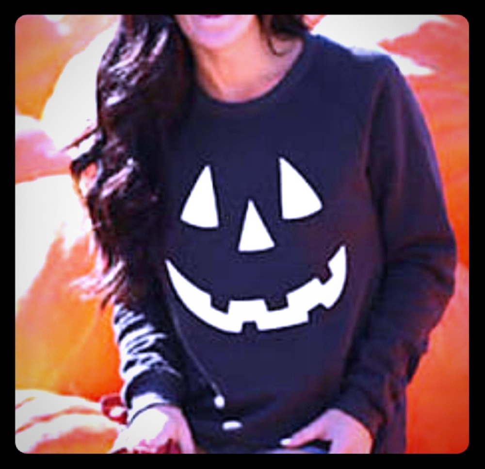 Halloween sweatshirt for ladies